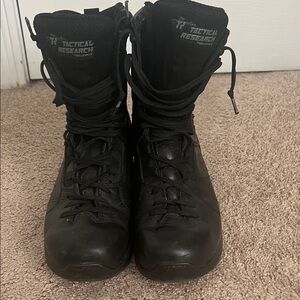 Tactical Research Black Combat Boots